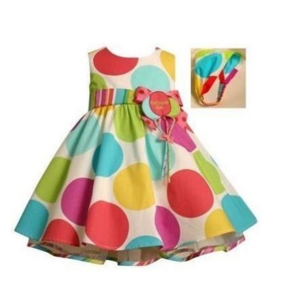 Bonnie Jean Other - ☘️Birthday Girl Balloon Boutique Dress w head band